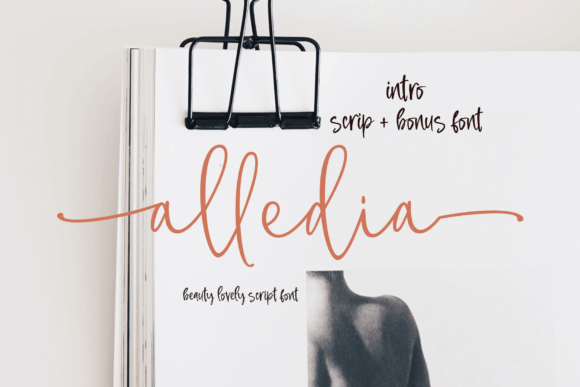 Alledia: A Modern Calligraphy Typeface That Earns Its Place