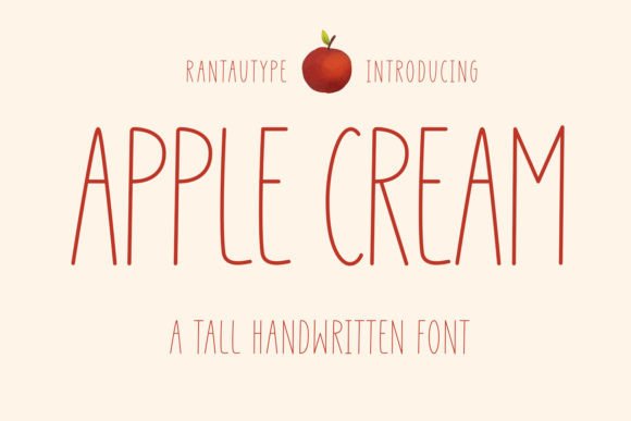 Apple Cream Font: A Sweet Script for Scroll-Stopping Brand Moments
