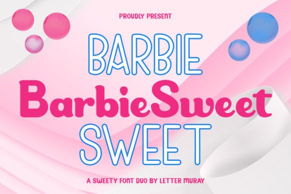 Barbie Sweet: The Joyful Typeface for Handmade Brands