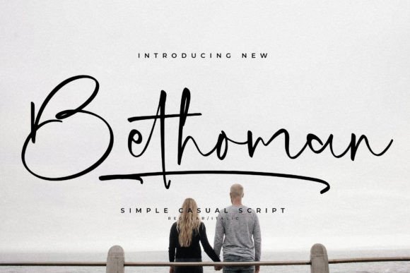 Bethoman: The Script Typeface That Elevates Digital Brand Experiences