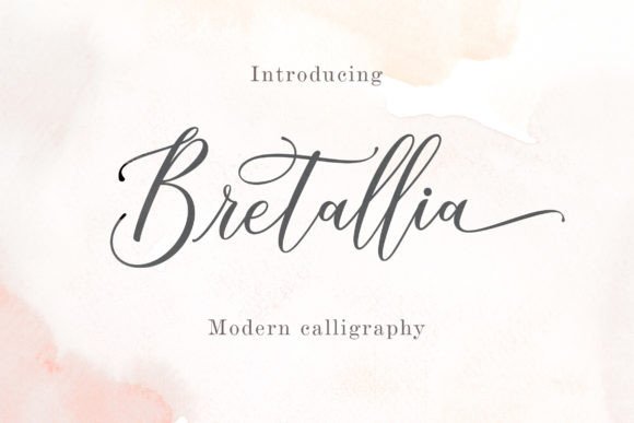 Bretallia: The Elegant Script Font for Modern Business Branding