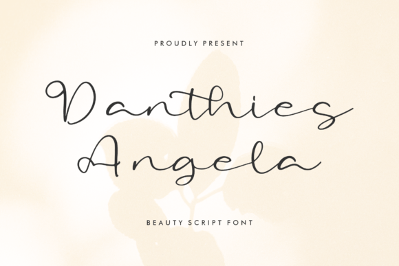 Danthies Angela: A Premium Script Typeface for Editorial Design