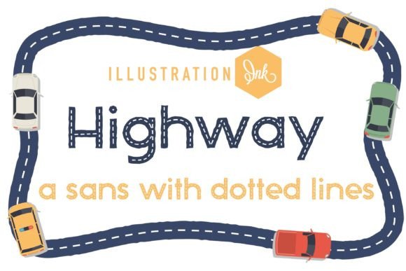Highway Typeface: The Whimsical Serif for Bold Branding