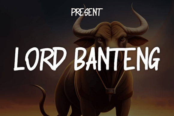 Lord Banteng: The Handwritten Typeface for Modern Editorial Design