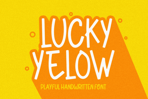 Lucky Yellow: A Handwritten Script Typeface for Modern Web Design