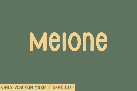 Meet Melone: A Natural Handwritten Font That Feels Human