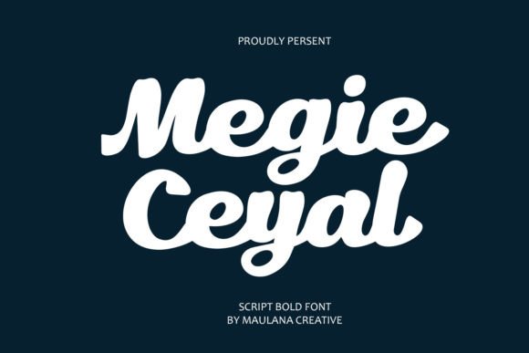 Megie Ceyal: A Bold Script Font That Elevates Digital Branding