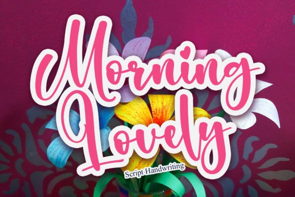 Morning Lovely: The Perfect Script Font for Polished Branding