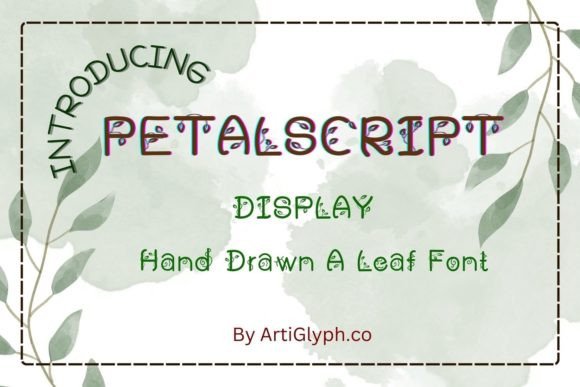 Petalscript: A Handwritten Typeface That Brings Life to Brand Identity