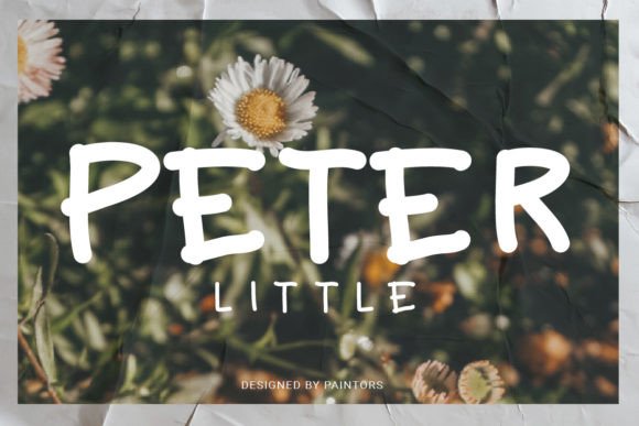 Peter Little Font: Elegant Handmade Script for Crafters & Sellers