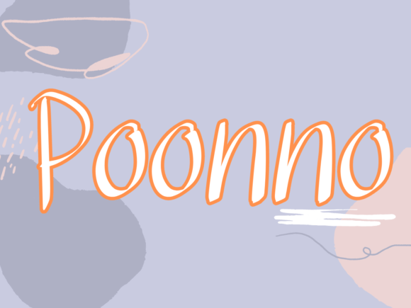 Poonno: The Handwritten Typeface That Elevates Editorial Design