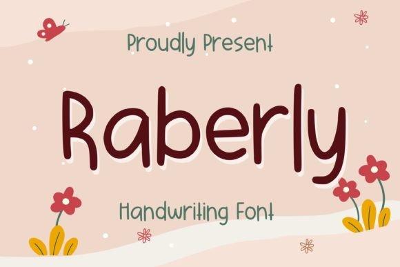 Raberly Handwritten: A Script Font for Digital Brand Warmth