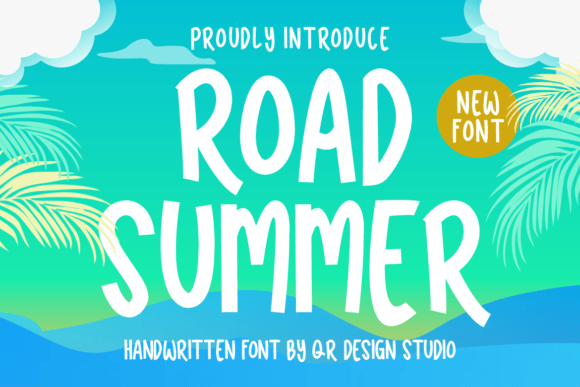 Road Summer: A Bold Handwritten Typeface for Authentic Branding