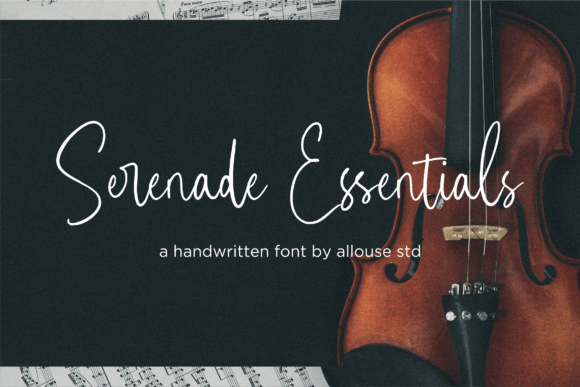 Serenade Essentials: The Premium Script Font for Scroll-Stopping Campaigns