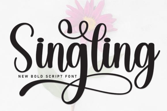 Singling: A Sweet Handwritten Font for Digital Charm