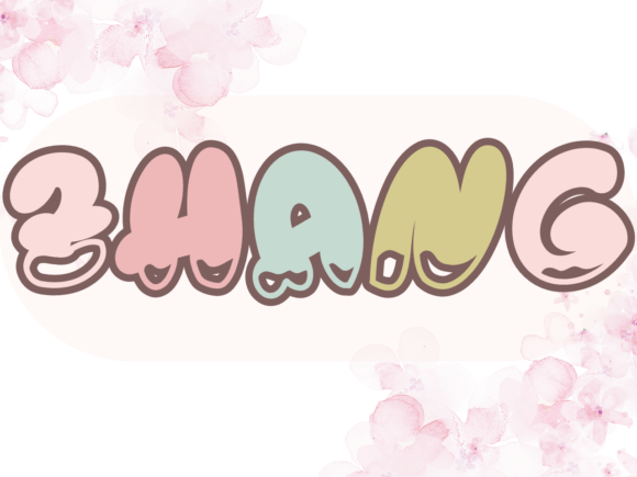 Zhang: A Display Font That Grabs Attention and Holds It